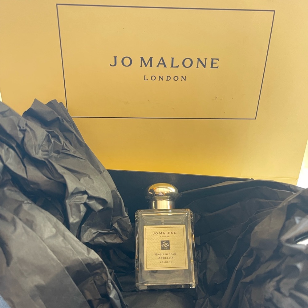 Jo Malone Fragrance with Gold and Black Accents